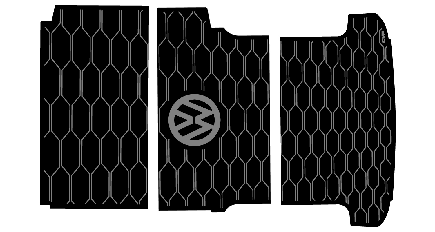 thumbnail image 2 of Suede VW Van Headlining Kit – A/B Pillar Covers Included – Easy Fit For Campervan Conversion 2 of 5